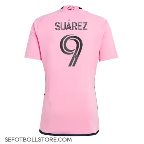 Inter Miami Luis Suarez #9 Replika Hemmatröja 2024-25 Kortärmad